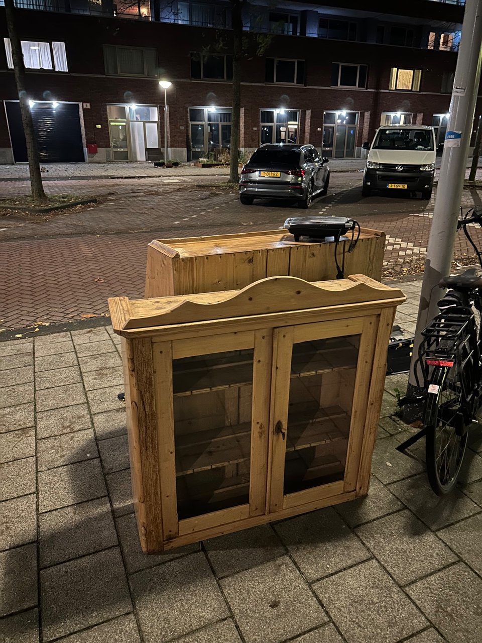 Large wooden cabinet 