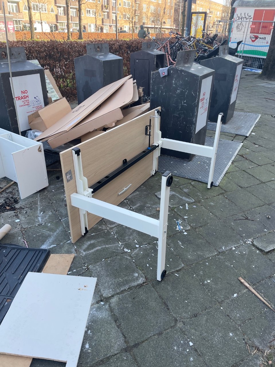 adjustable work desk