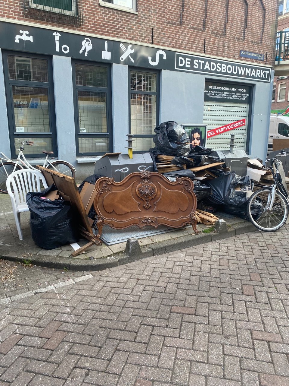 Cool vintage bedframe parts