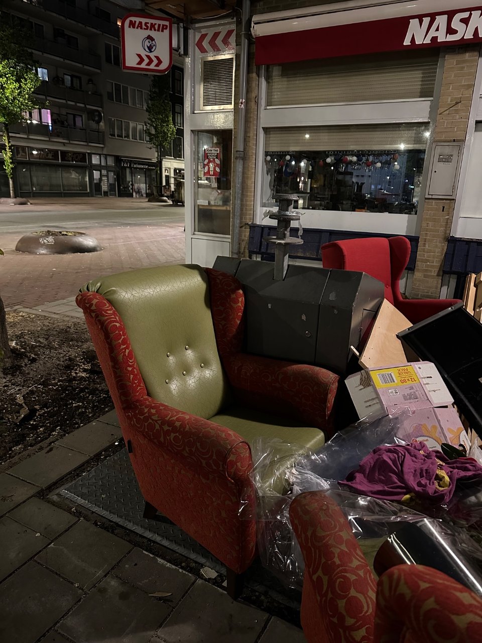 Hoek Dapperstraat en Von Zesenstraat