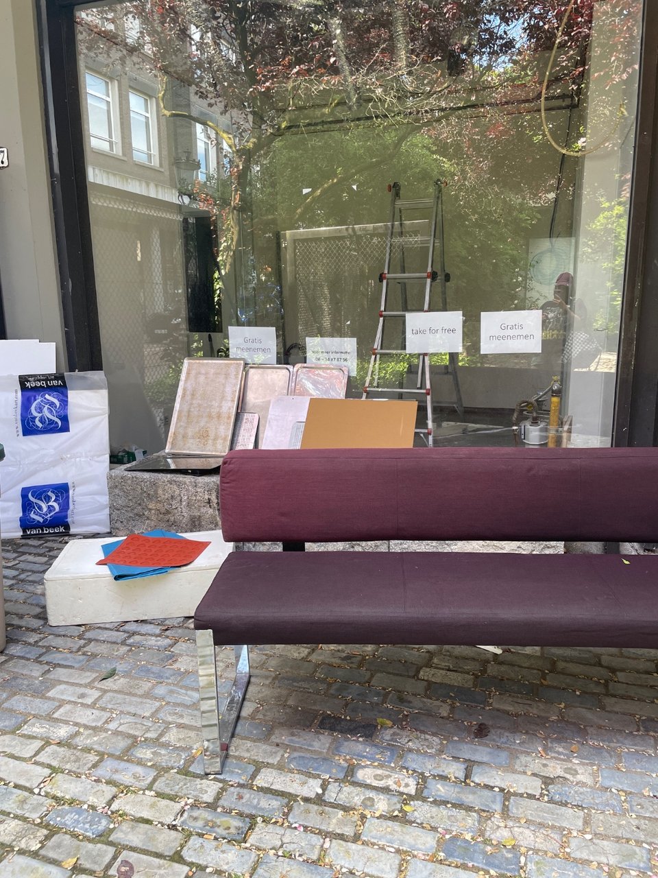 Various things from an old bakery