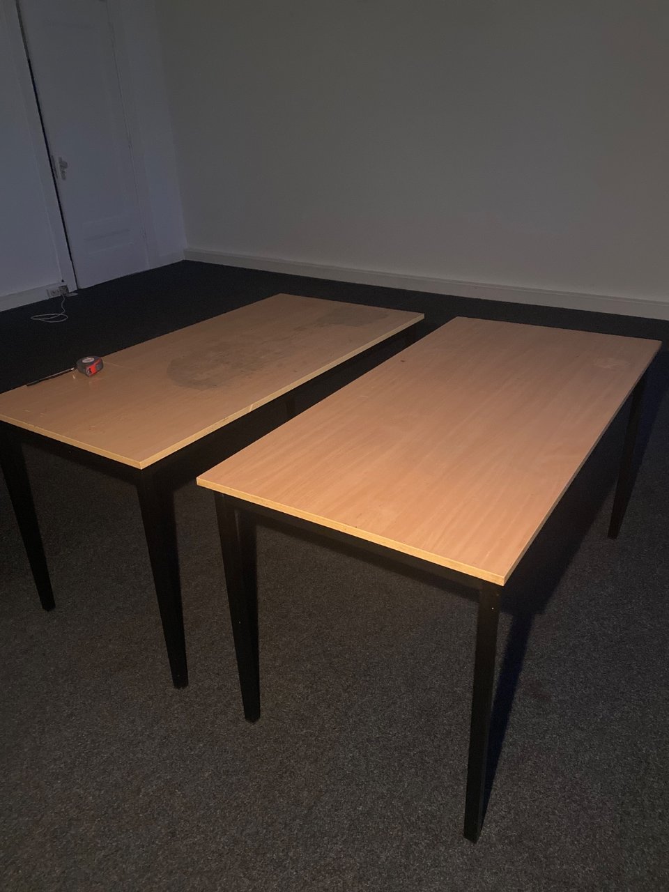 4 tables available on Herengracht studio
140 length 
70 width 
75 height