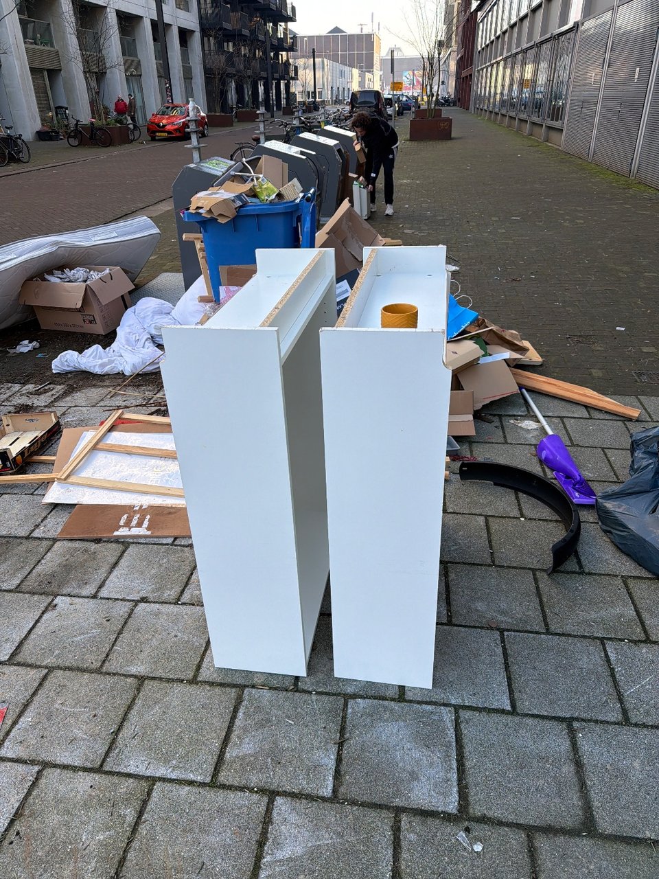 2x IKEA Billy base (empty, no shelves) & 4x IKEA IVAR side panels