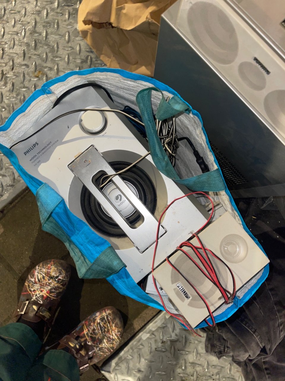 Dikke speaker set van Philips, vetkoel