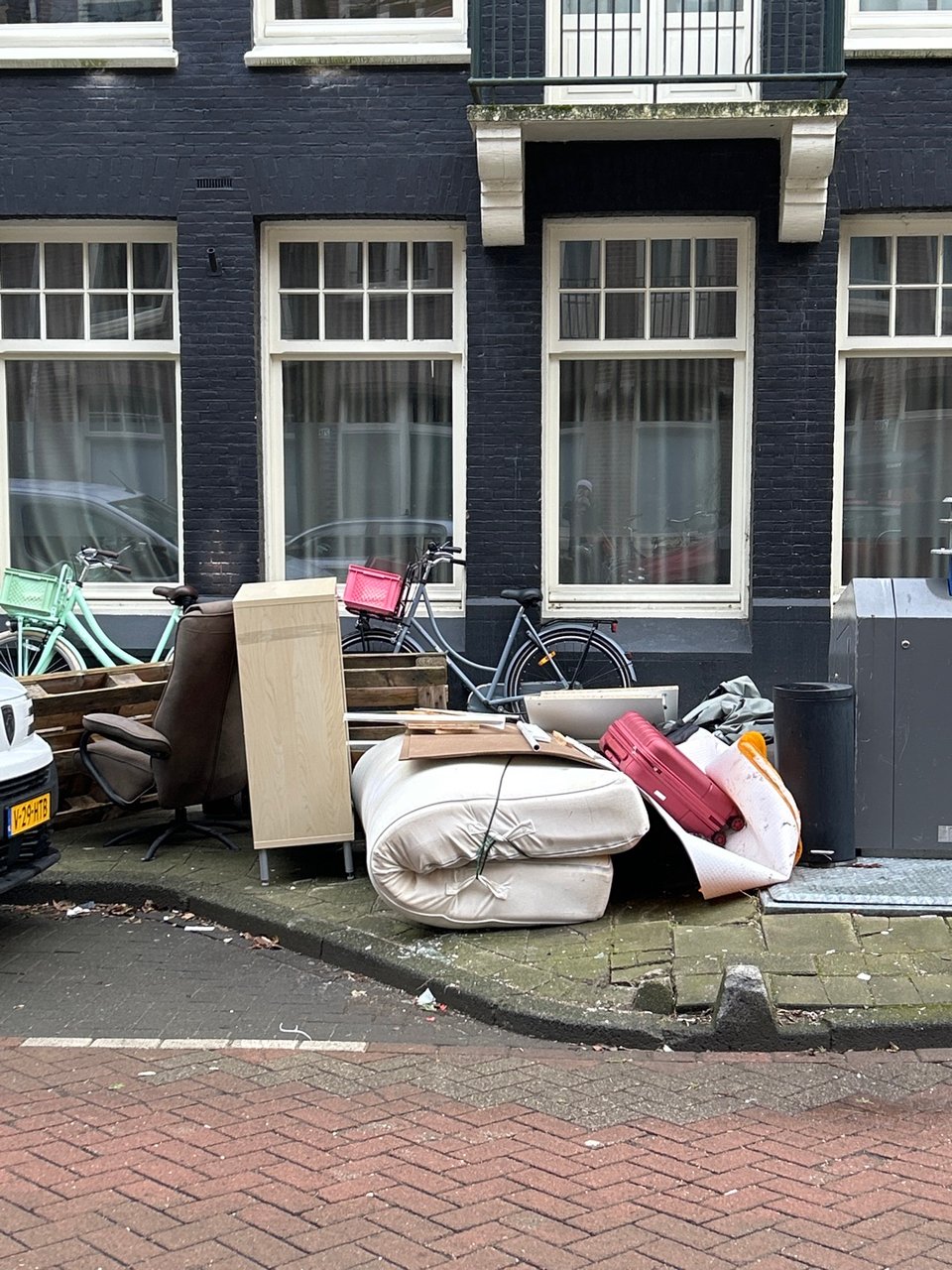 Work starting 
Cabinets