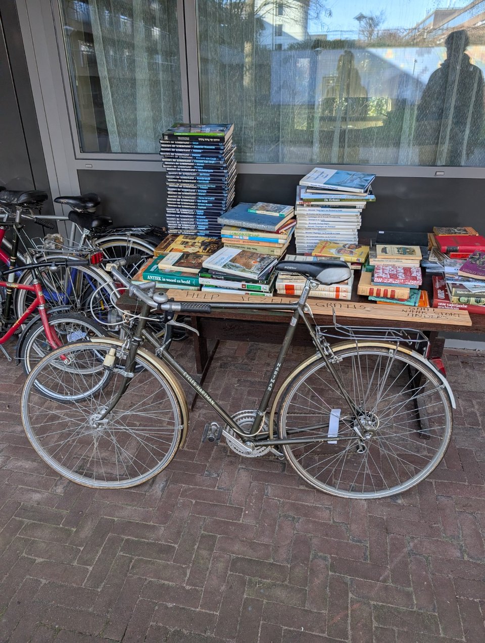 Fietsen hebben wat reparatie nodig