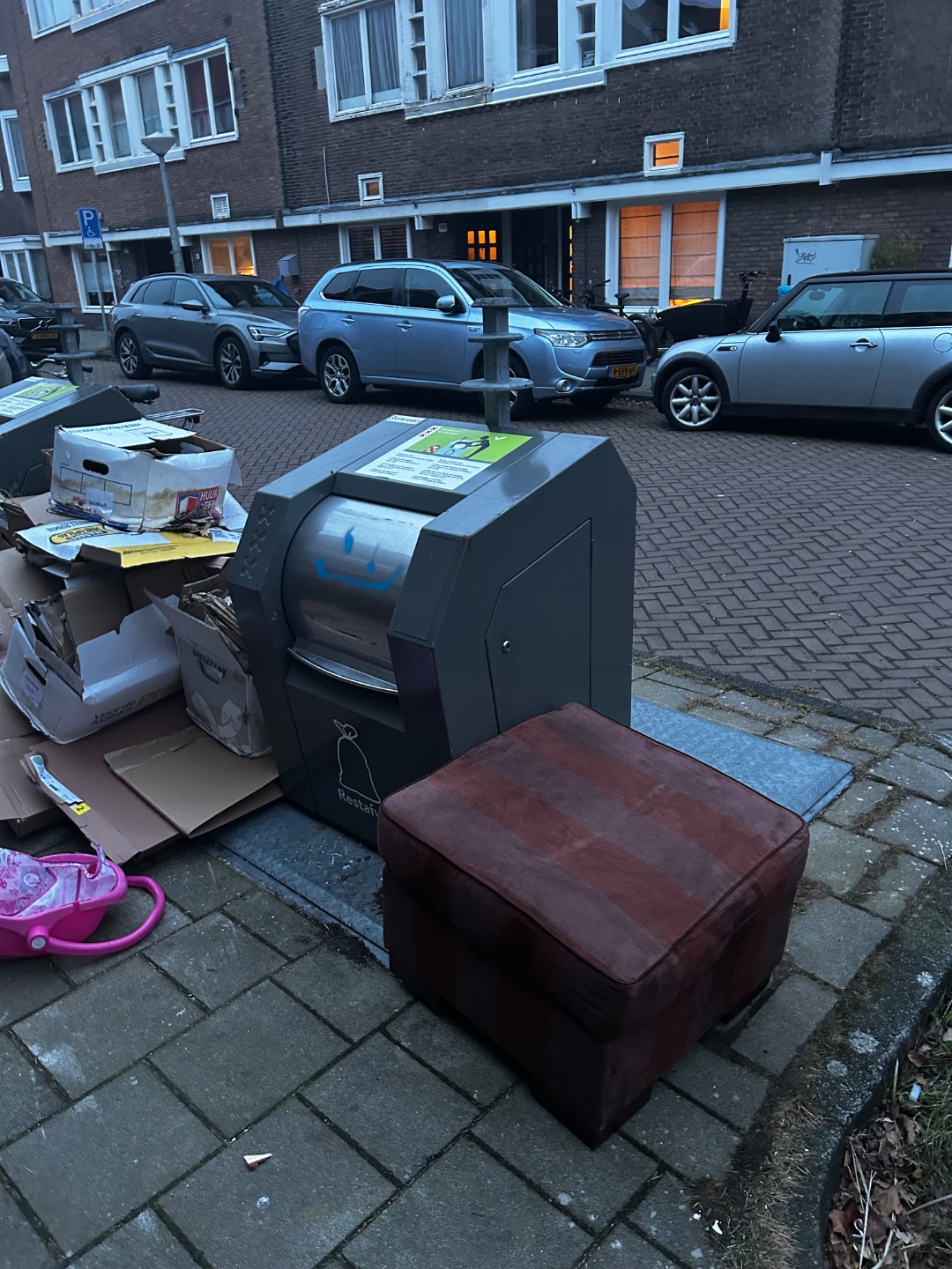 Stool in good condition, put out since 6pm