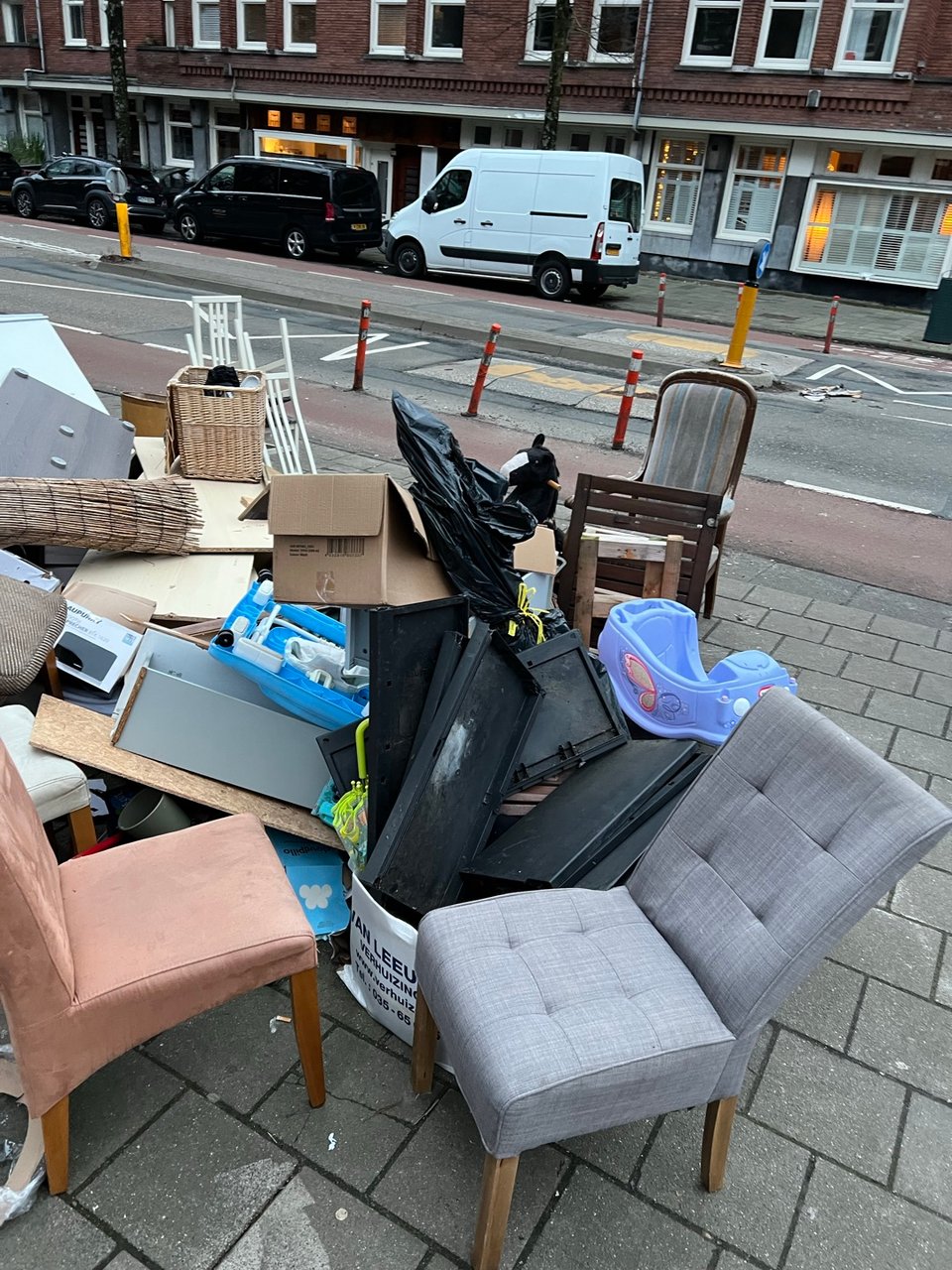 Chairs and al kinds of stuff