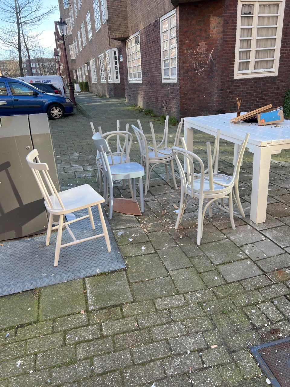 Chairs and table
