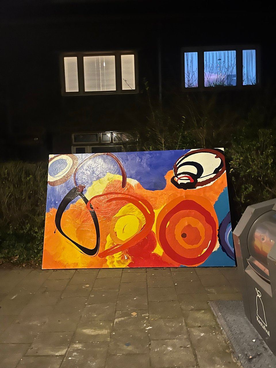 Groot! schilderij
