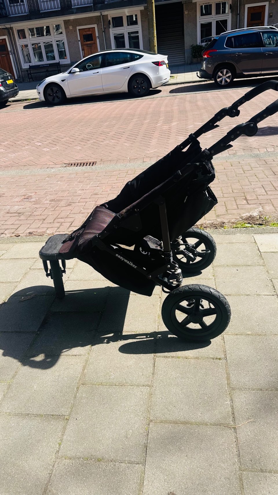 “Easywalker” Stroller, in good condition, curbside.