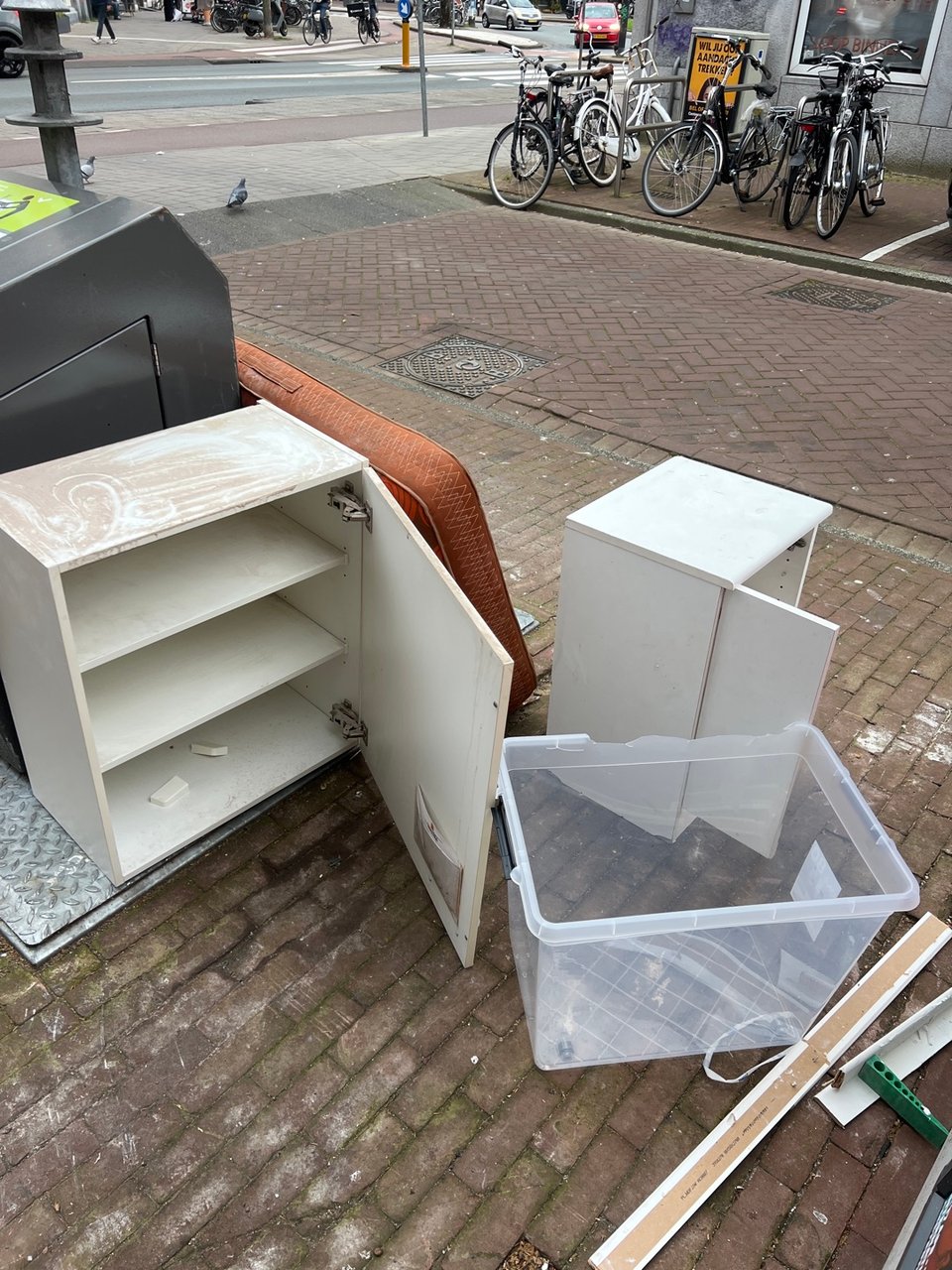 Storage and mattress