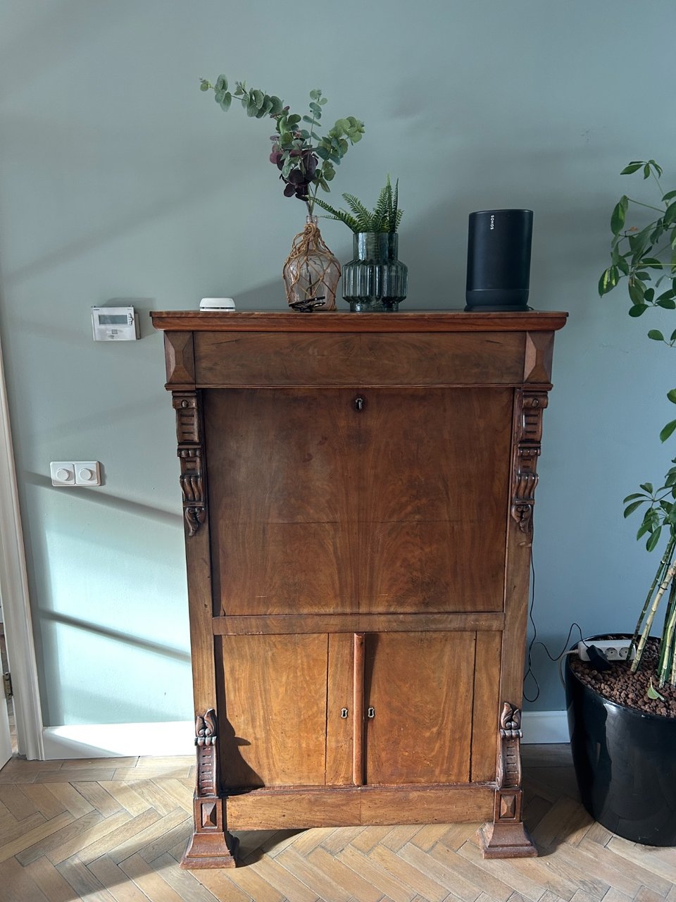 Heavy antique closet