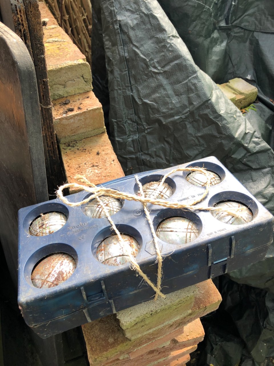 Jeu de Boules set compleet… heeft aandacht nodig