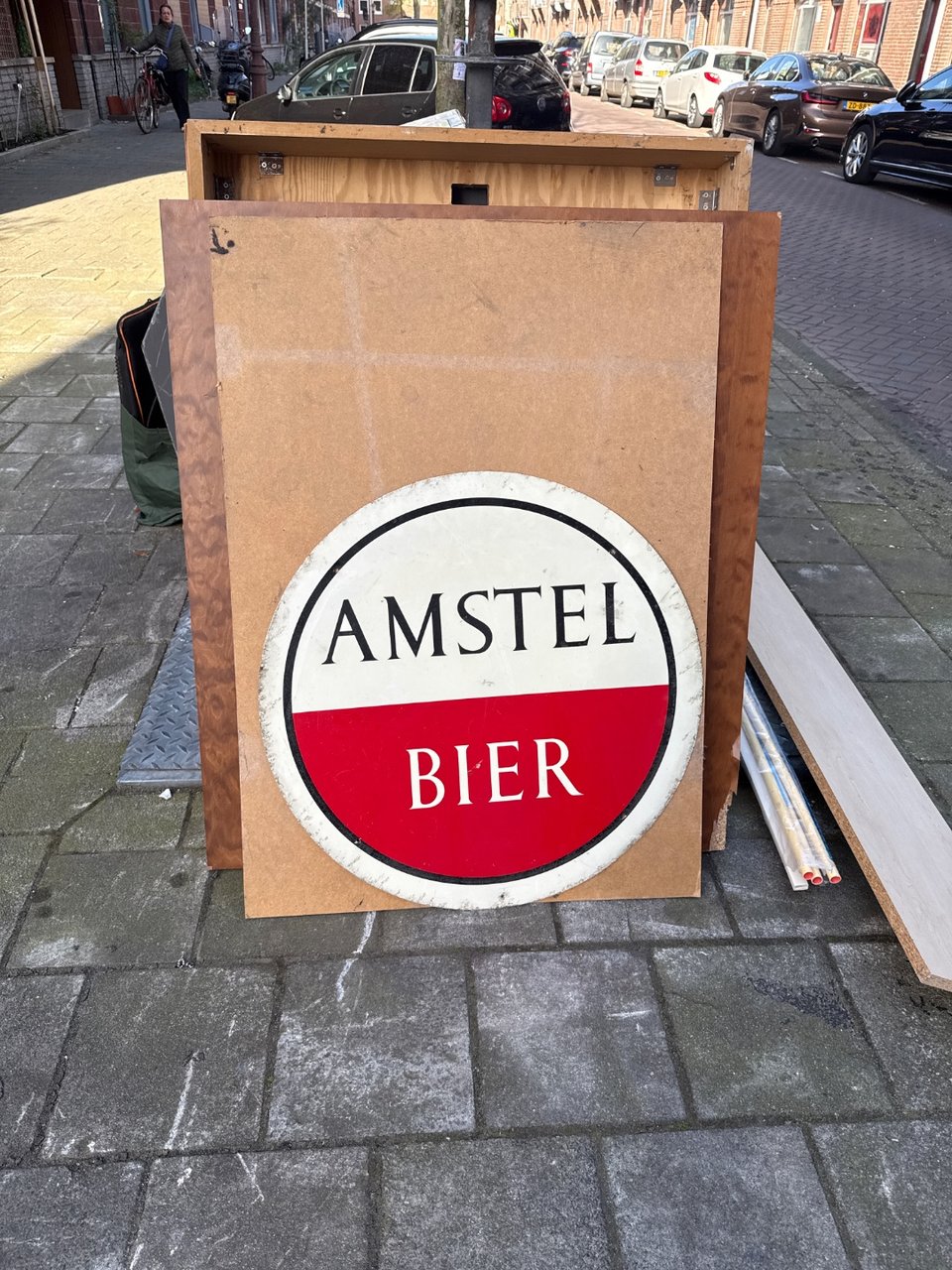 Amstel bier bord