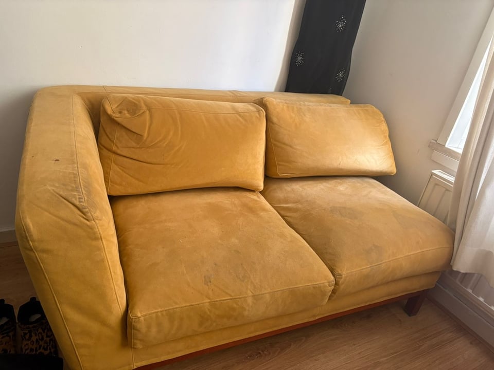 Ochre couch