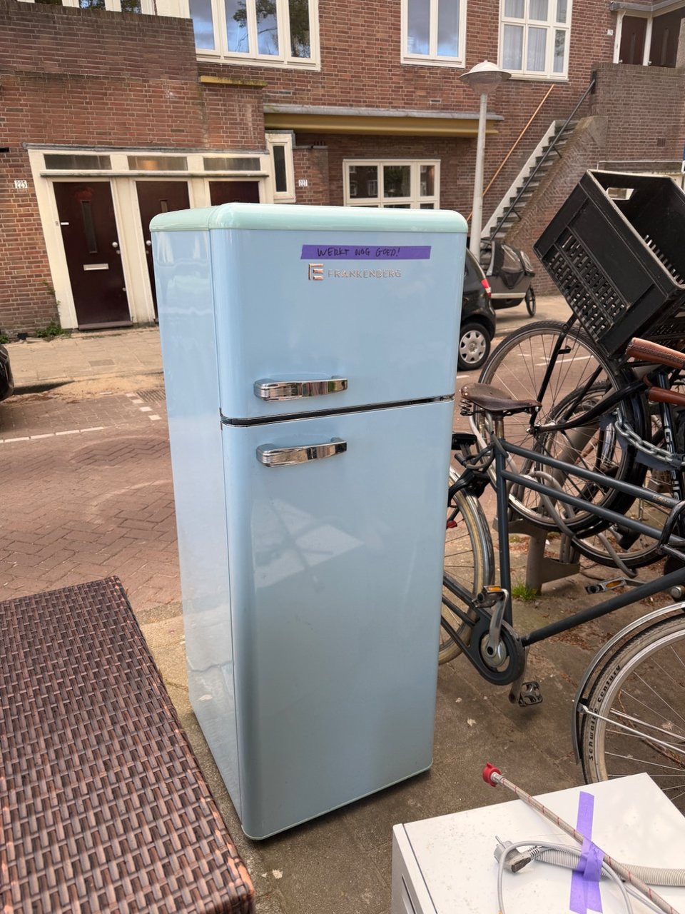 Werkende vintage koelkast!