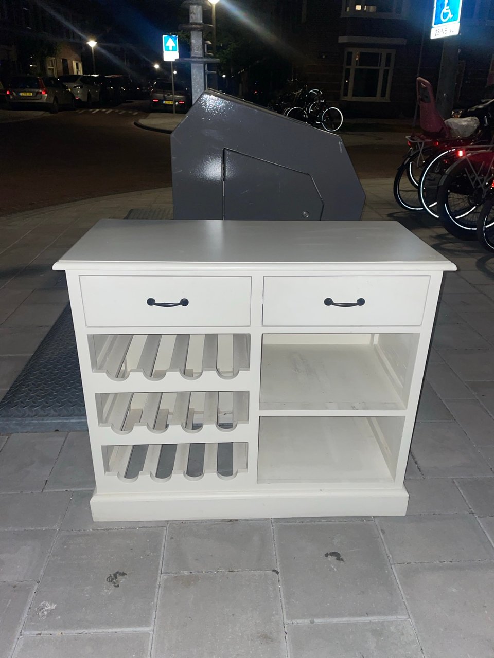 Cupboard for wine and storage in mint condition