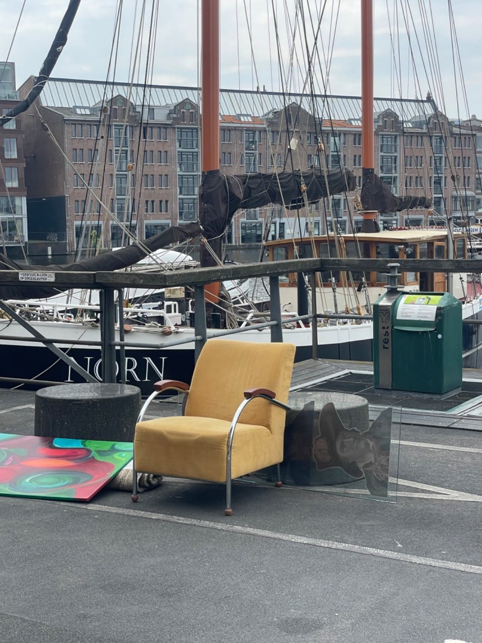 Chair at Silodam