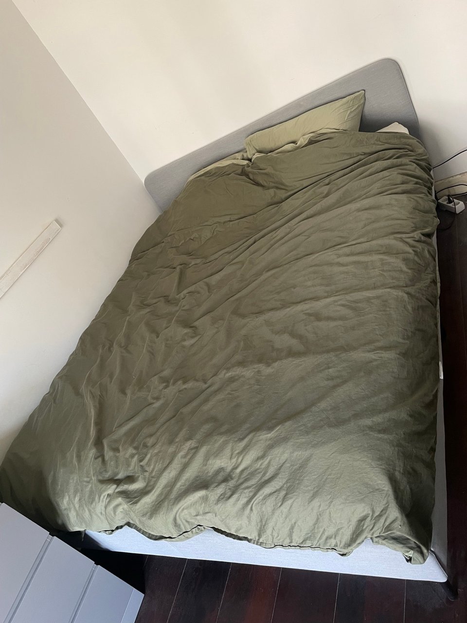 IKEA bed 160x200

Very good condition, already disassembled.
Pick up this week. DM if interested