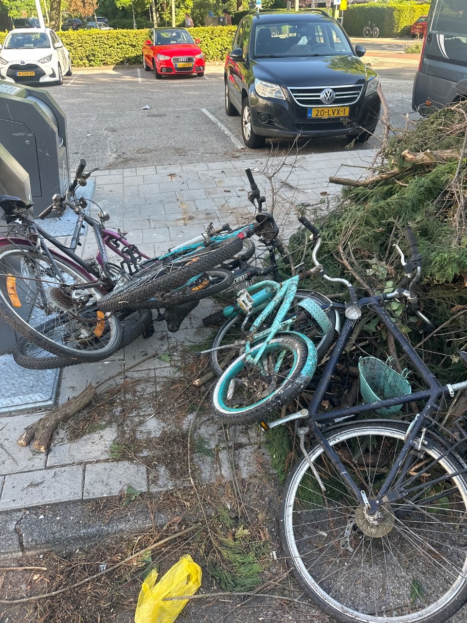 Mountain bikes