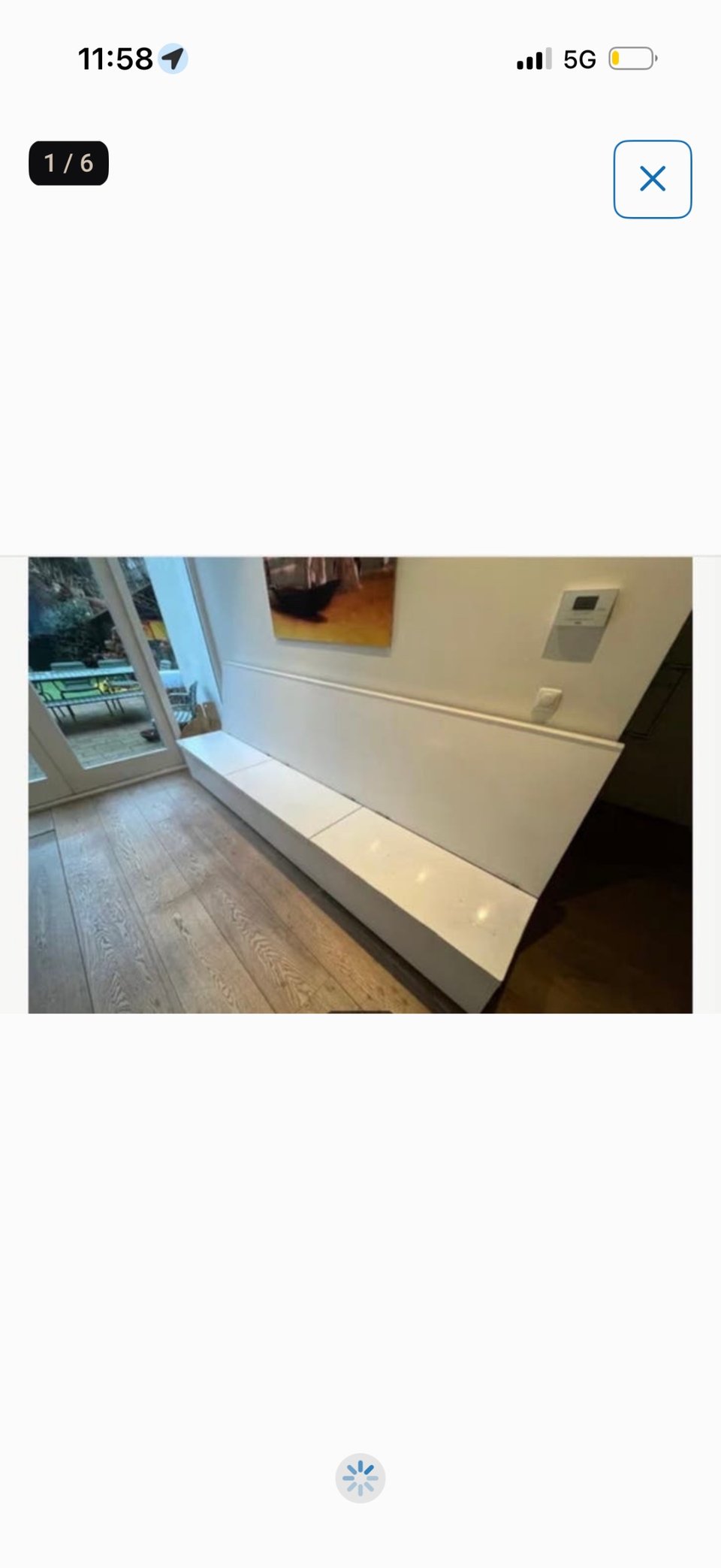 Eettafel bank 3 meter ! Graag morgen ophalen