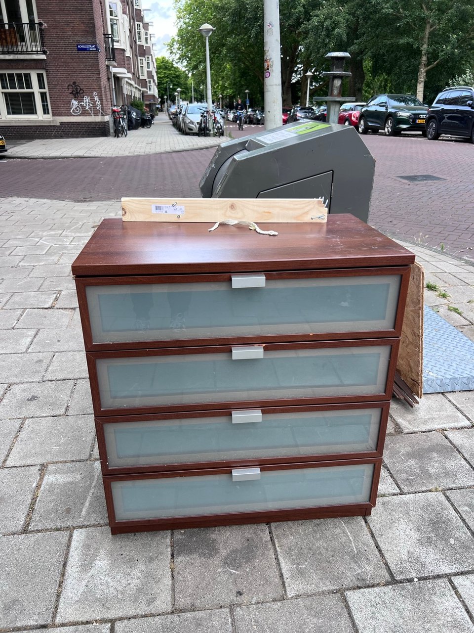 Kruising stadionkade 101 met de Achillesstraat