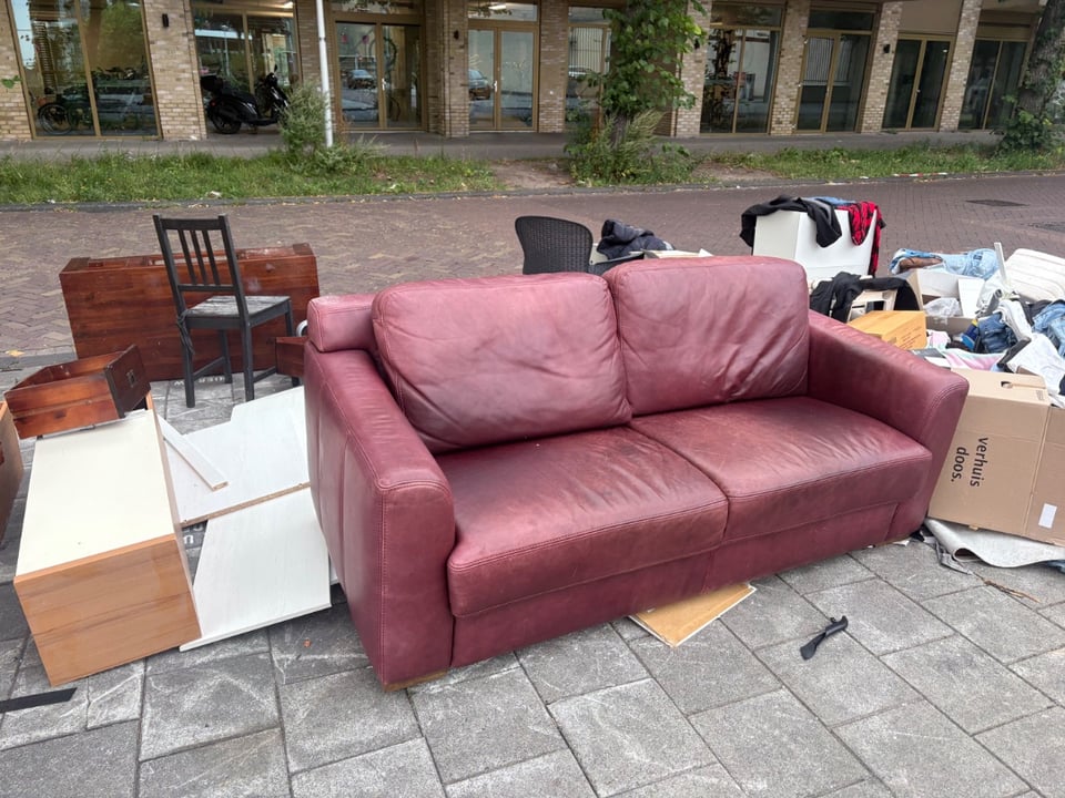 Couch (working) washing machine and lots of other stuff