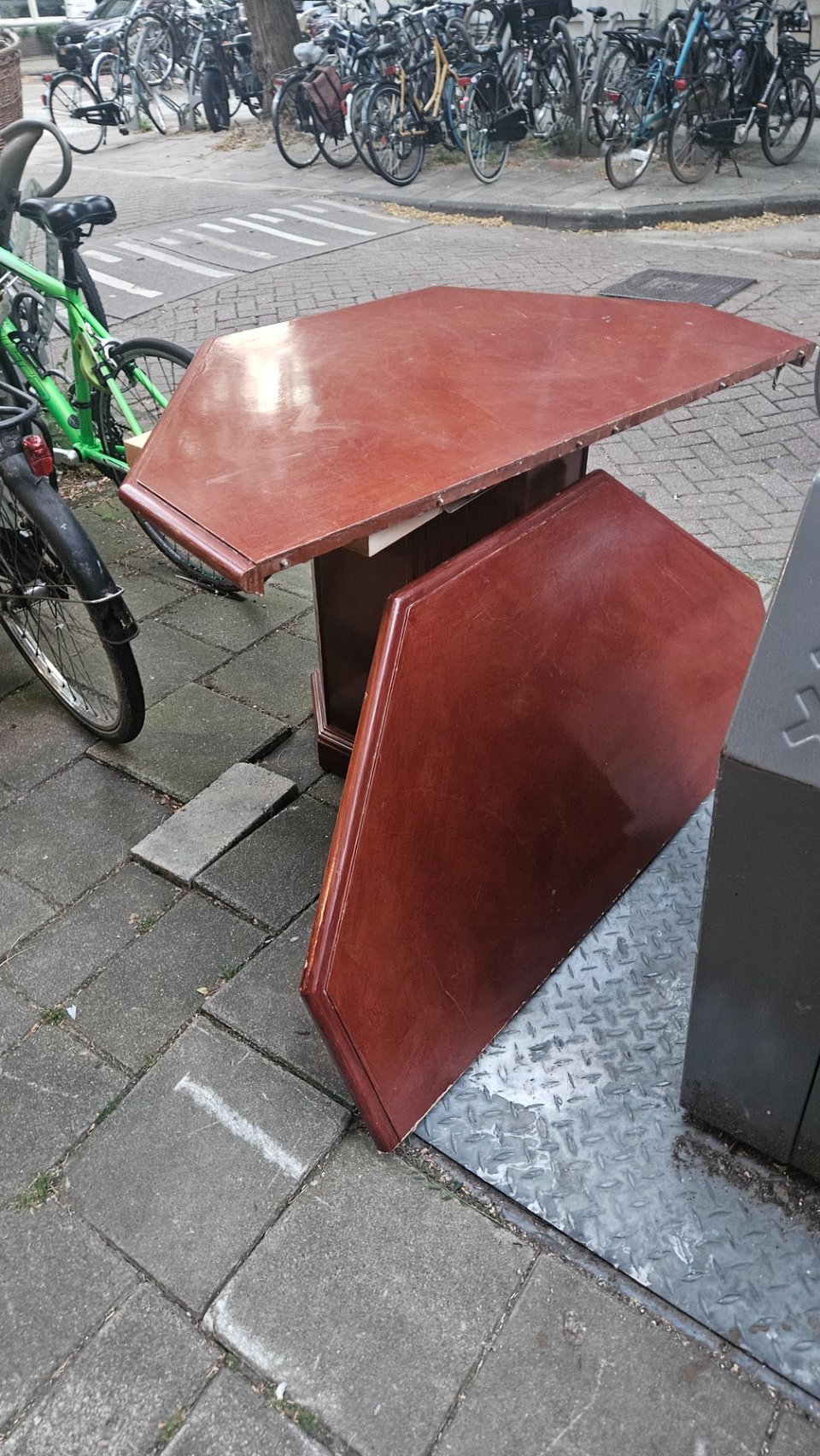 Solid wood table