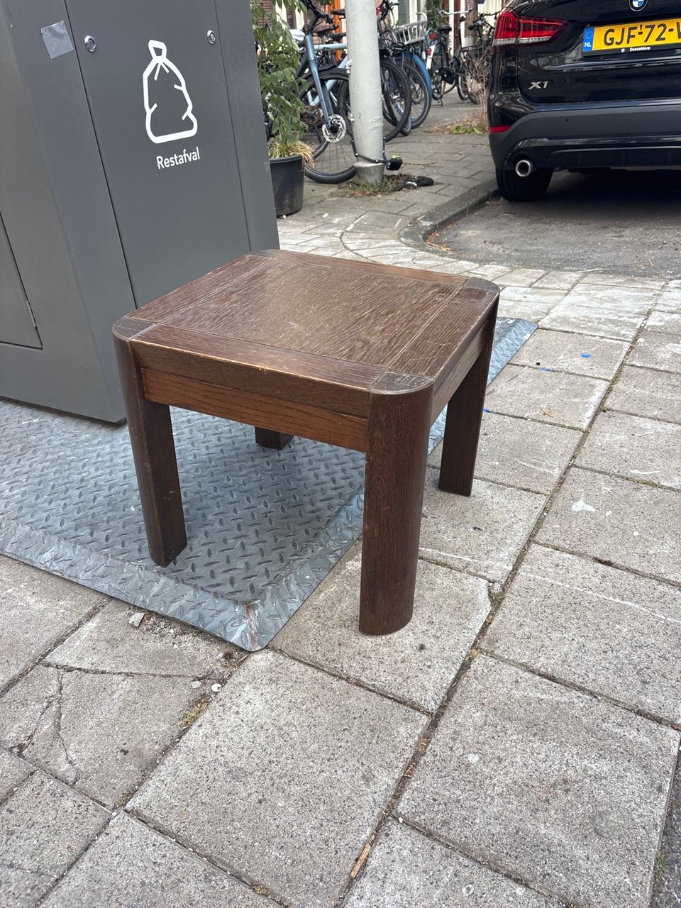 Solid wooden table
