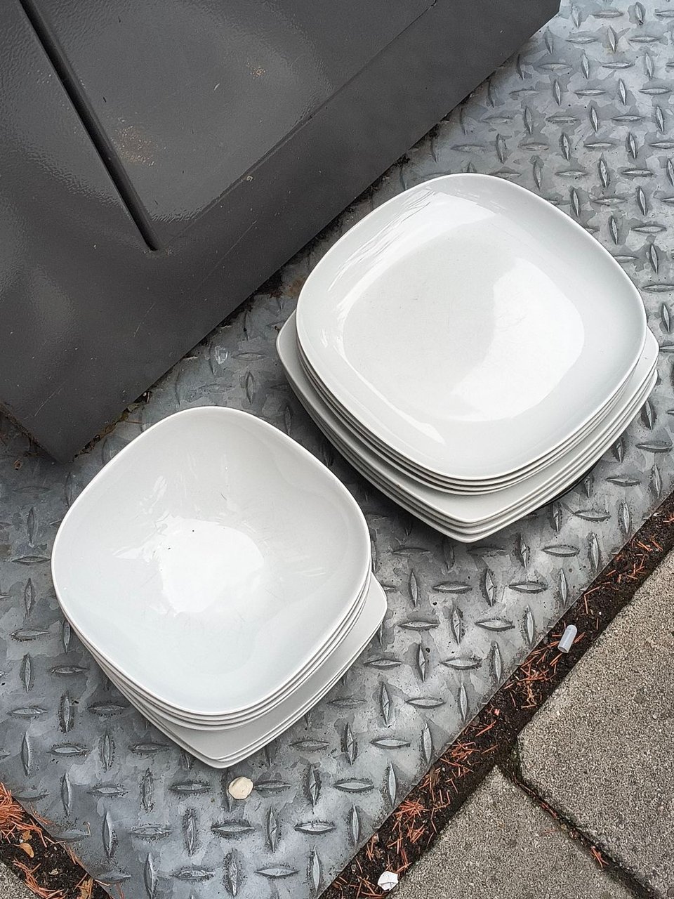 IKEA dinner set.