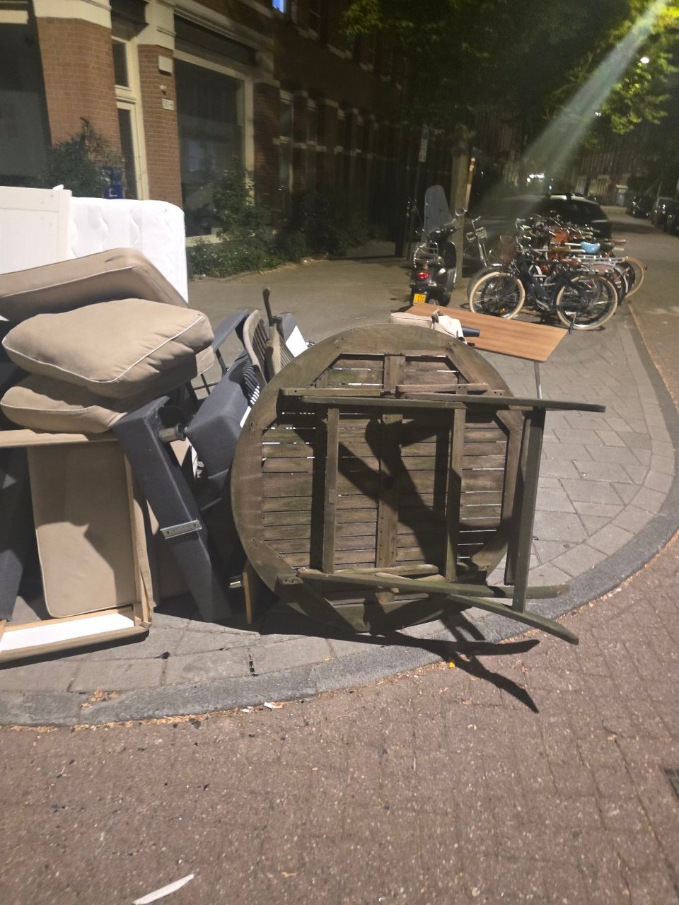 sofa and table