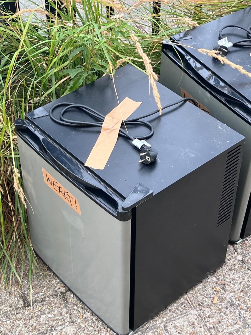 Two mini fridges -functional and working - light to carry