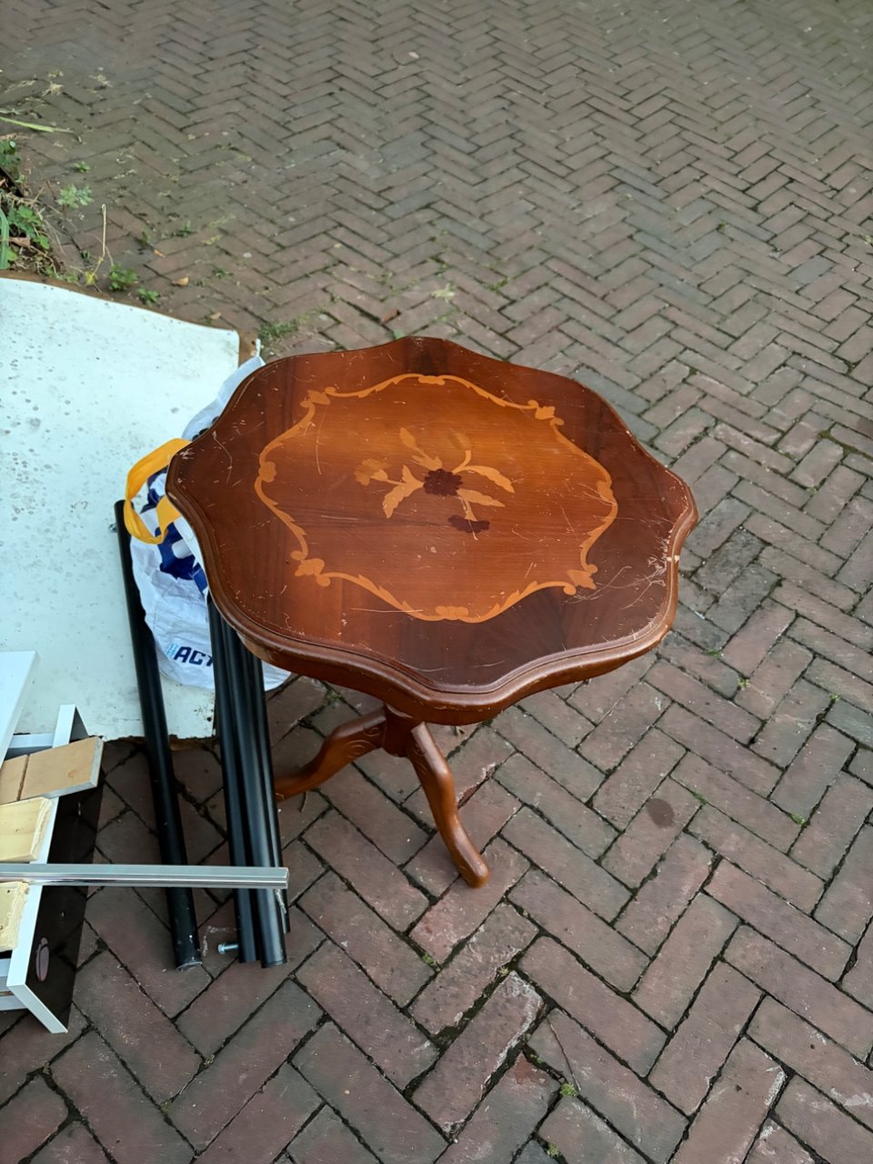 Side table and stool