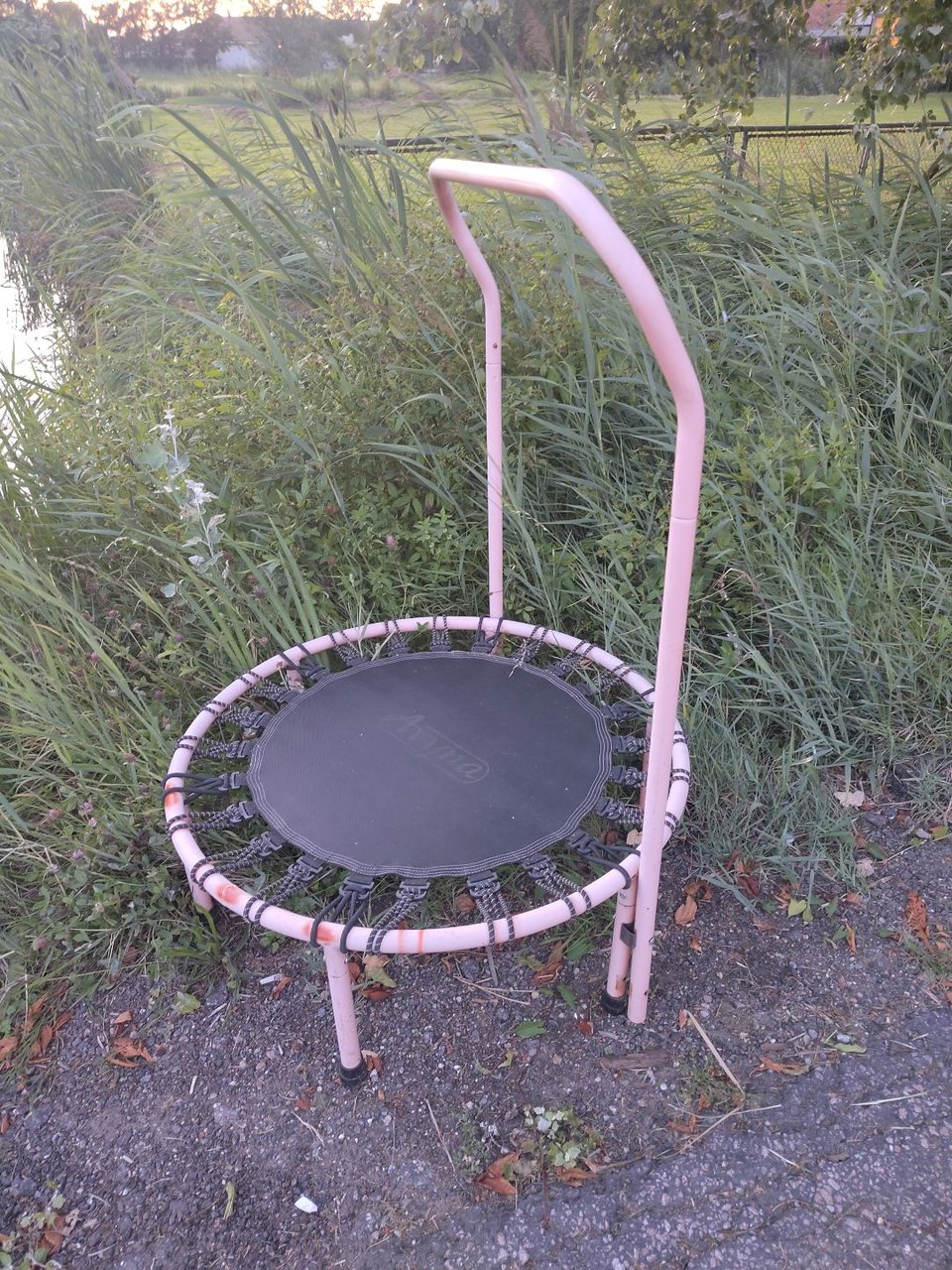 trampoline, still works