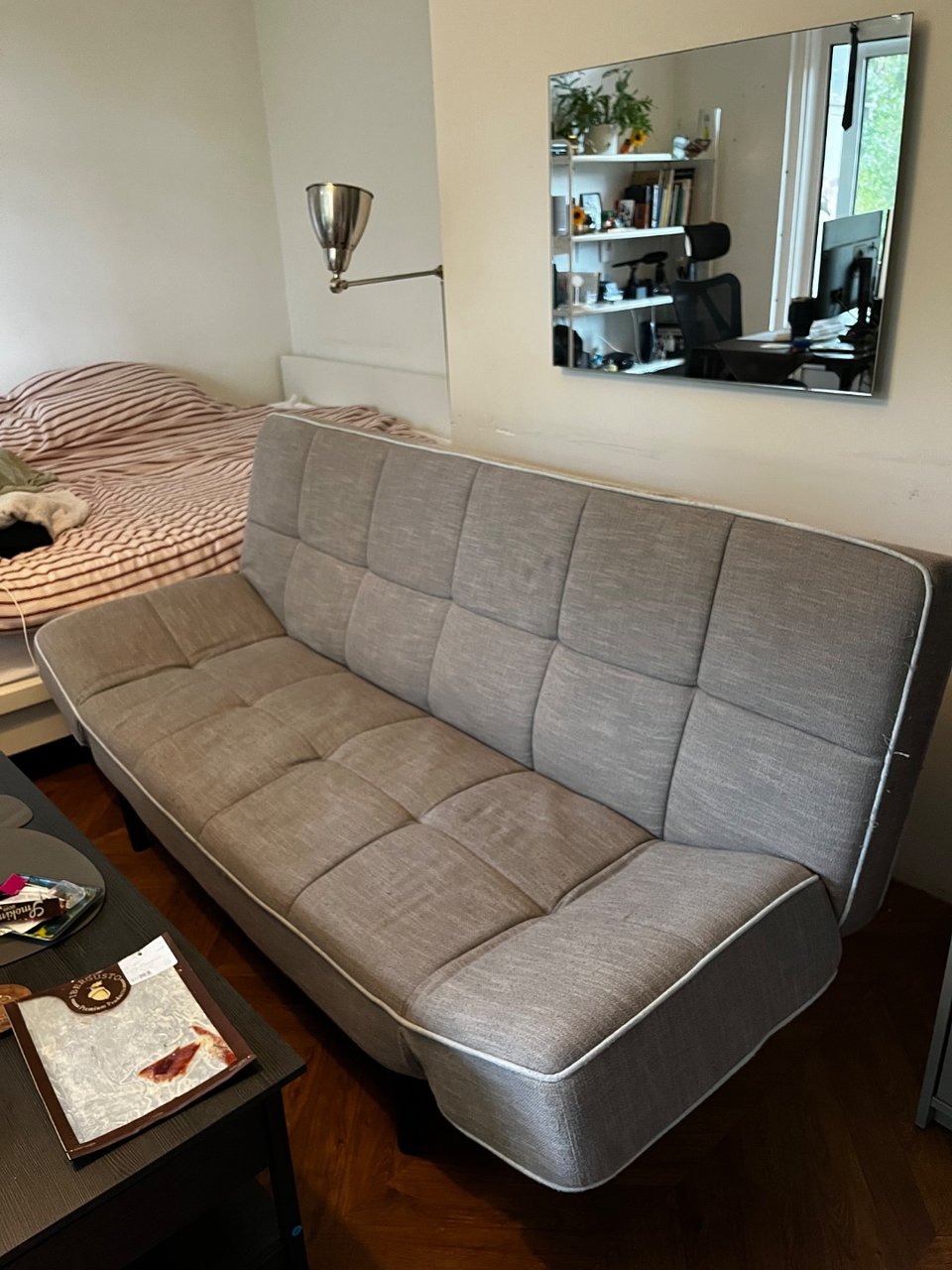 Adjustable Grey sofa bed