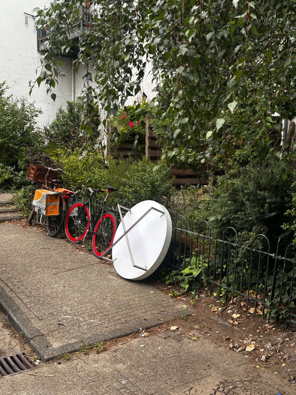 Witte koffietafel