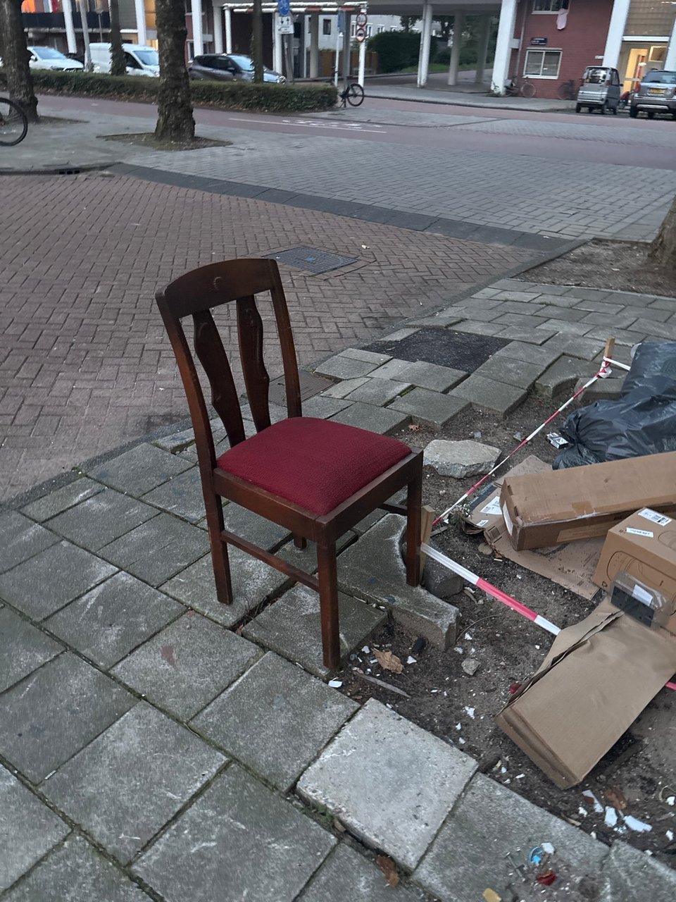 Antieke stoel