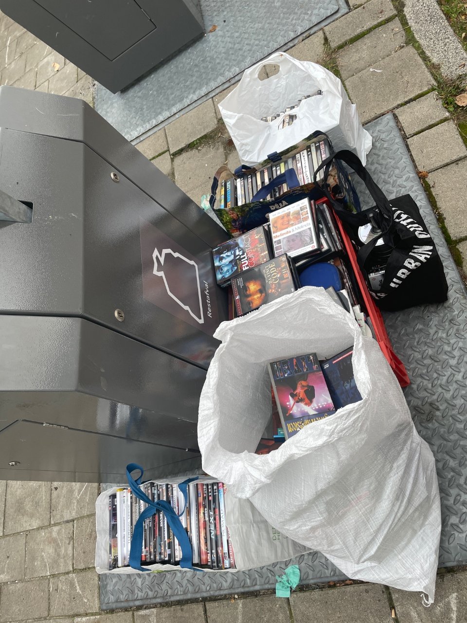 Heel veel dvd’s